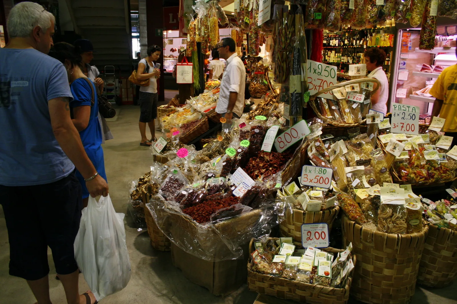 Mercato Centrale near San Lorenzo Market in central Florence