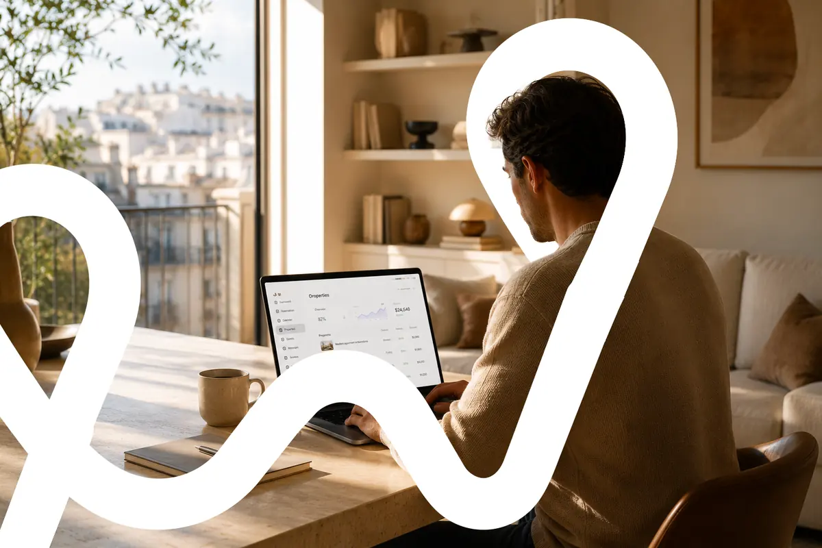 Owner monitoring accommodation performance from home