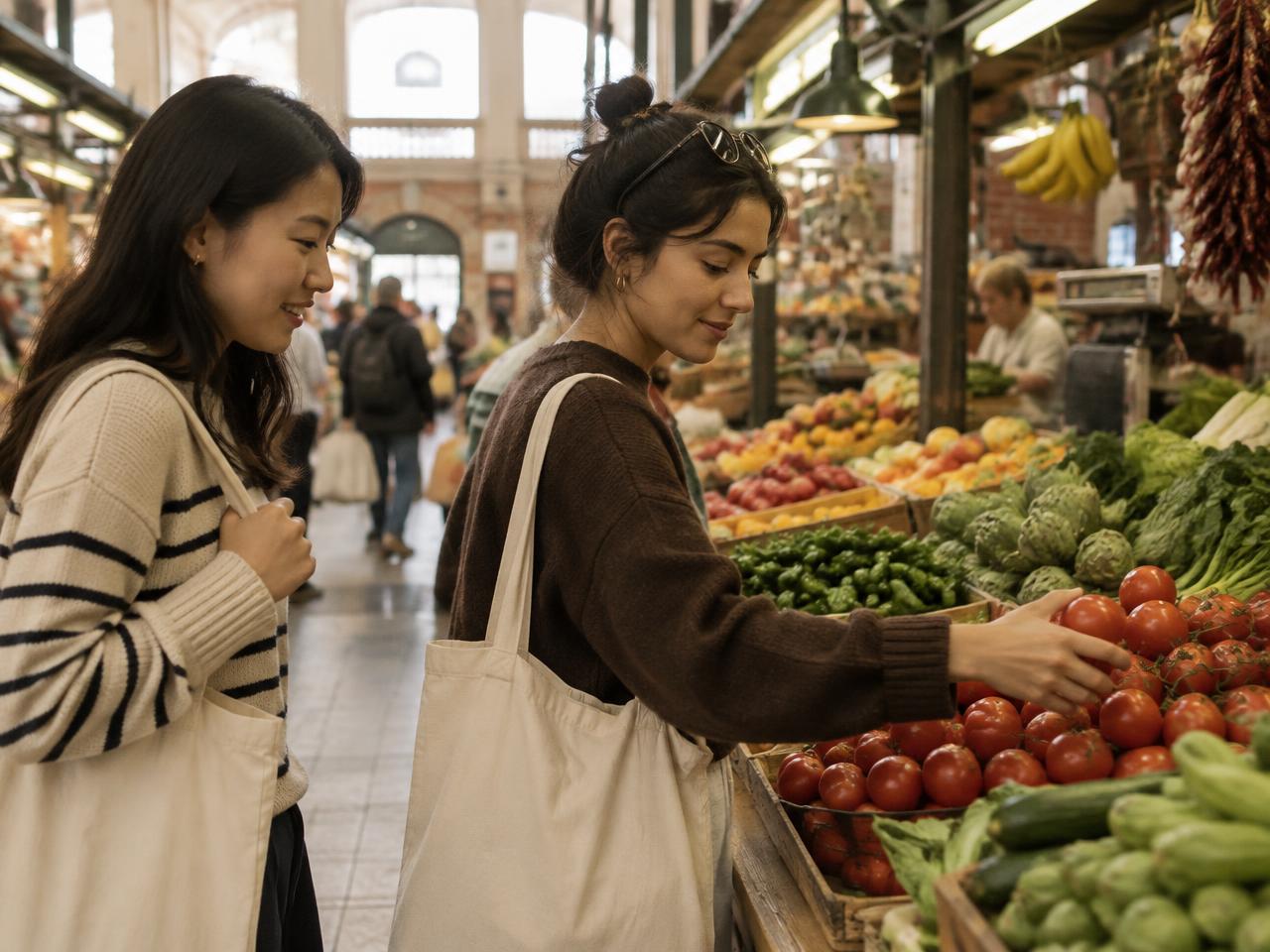 International students exploring the cost of living in Madrid